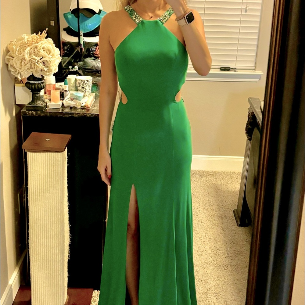 Green gown